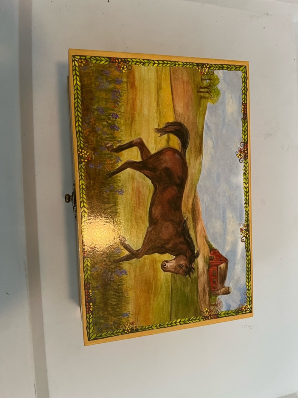 2006 Enchantments Horse Musical Box